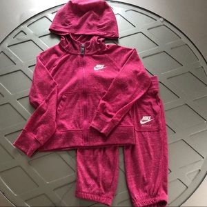 Nike Girls Gym Vintage Jacket Pants Set XS 4